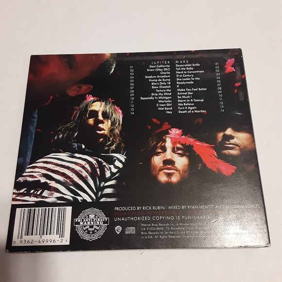 Red Hot Chilli Peppers Stadium Arcadium 2 Disc CD Set - Picture 2 of 9